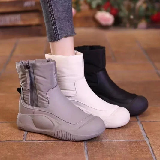 Botas de nieve para mujer impermeables y antideslizantes